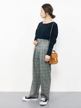 isaさん（レディース・155cm）の秋コーディネート