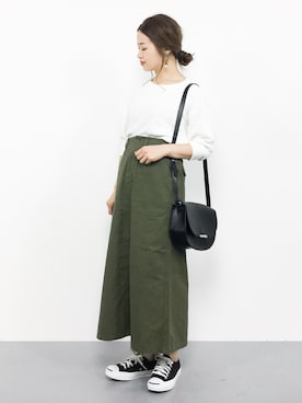 isaさん（レディース・155cm）の秋コーディネート