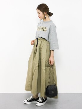 isaさん(レディース・155cm)の秋コーディネート