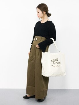 isaさん（レディース・155cm）の秋コーディネート