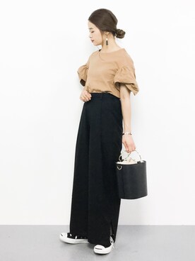 isaさん（レディース・155cm）の秋コーディネート