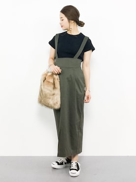 isaさん（レディース・155cm）の秋コーディネート