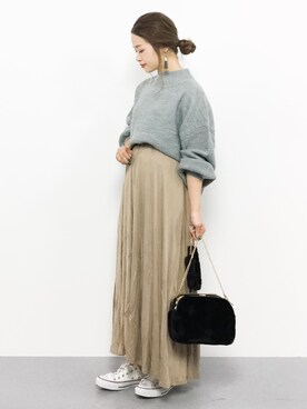 isaさん（レディース・155cm）の秋コーディネート