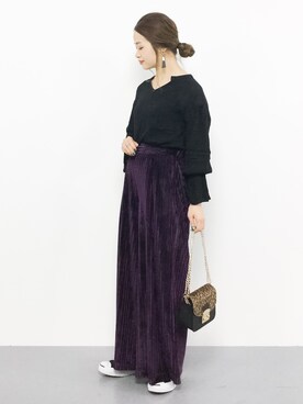 isaさん（レディース・155cm）の秋コーディネート