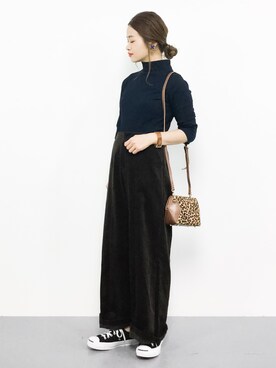 isaさん（レディース・155cm）の秋コーディネート