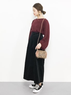 isaさん(レディース・155cm)の秋コーディネート