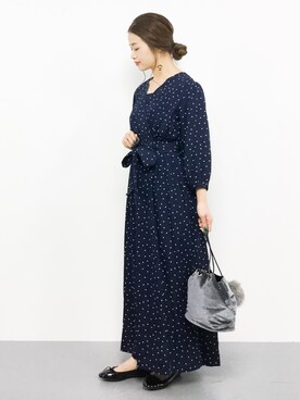 isaさん（レディース・155cm）の秋コーディネート