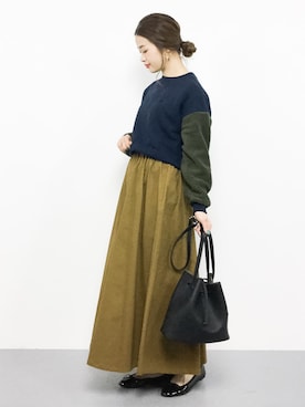isaさん（レディース・155cm）の秋コーディネート