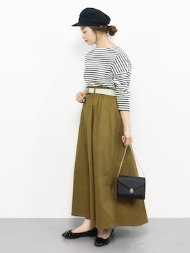 isaさん（レディース・155cm）の秋コーディネート