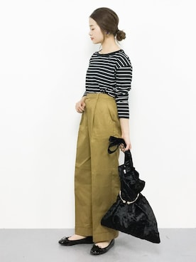 isaさん（レディース・155cm）の秋コーディネート