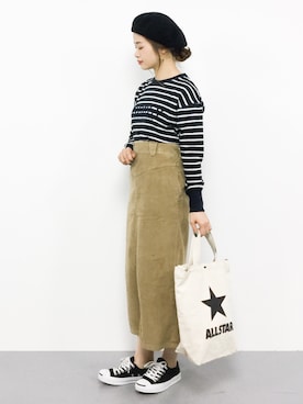 isaさん（レディース・155cm）の秋コーディネート