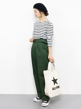 isaさん（レディース・155cm）の秋コーディネート