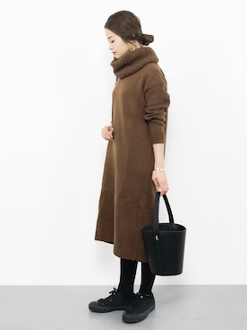 isaさん（レディース・155cm）の秋コーディネート