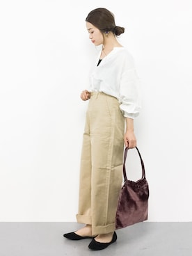 isaさん（レディース・155cm）の秋コーディネート