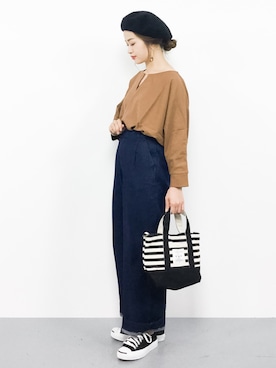 isaさん（レディース・155cm）の秋コーディネート