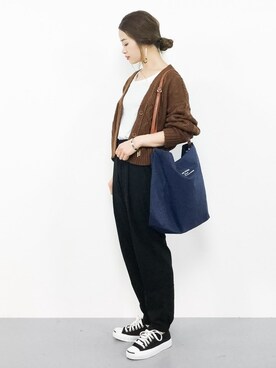 isaさん（レディース・155cm）の秋コーディネート