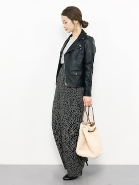 isaさん（レディース・155cm）の秋コーディネート