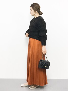 isaさん（レディース・155cm）の秋コーディネート