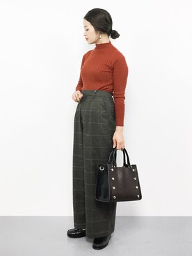 isaさん（レディース・155cm）の秋コーディネート