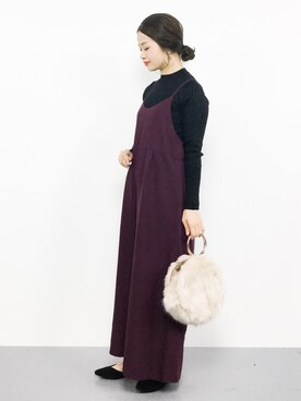 isaさん（レディース・155cm）の秋コーディネート