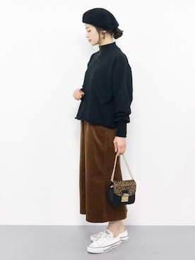 isaさん（レディース・155cm）の秋コーディネート