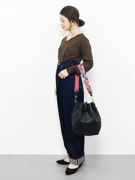 isaさん（レディース・155cm）の秋コーディネート