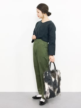 isaさん（レディース・155cm）の秋コーディネート