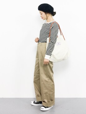 isaさん（レディース・155cm）の秋コーディネート