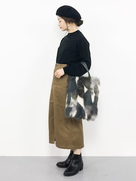 isaさん（レディース・155cm）の秋コーディネート