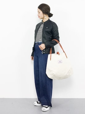 isaさん（レディース・155cm）の秋コーディネート