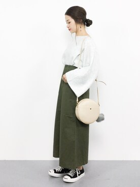 isaさん（レディース・155cm）の秋コーディネート