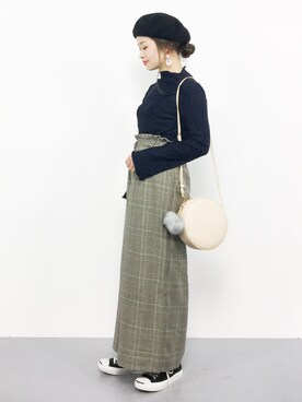isaさん（レディース・155cm）の秋コーディネート