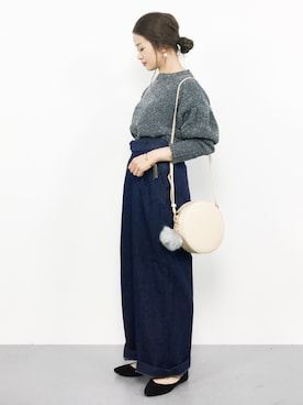 isaさん（レディース・155cm）の秋コーディネート