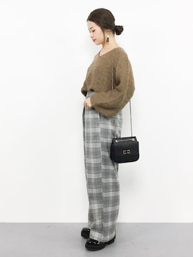 isaさん（レディース・155cm）の秋コーディネート