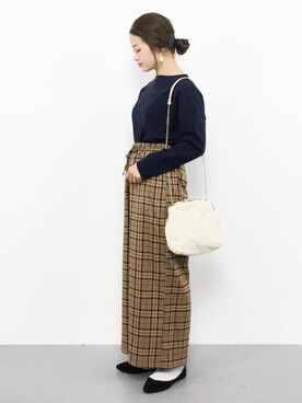 isaさん(レディース・155cm)の秋コーディネート
