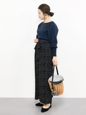 isaさん（レディース・155cm）の秋コーディネート