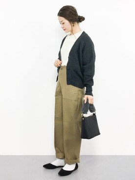 isaさん（レディース・155cm）の秋コーディネート