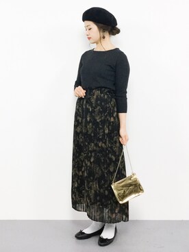 isaさん（レディース・155cm）の秋コーディネート