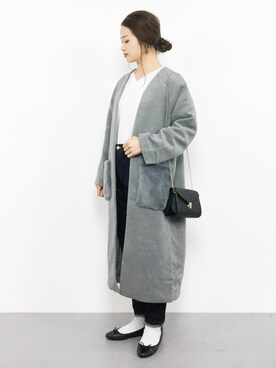 isaさん（レディース・155cm）の秋コーディネート