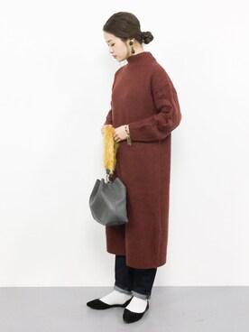 isaさん（レディース・155cm）の秋コーディネート