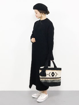 isaさん（レディース・155cm）の秋コーディネート