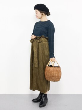 isaさん(レディース・155cm)の秋コーディネート