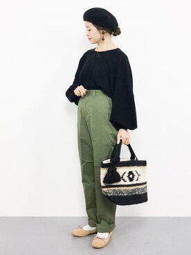 isaさん（レディース・155cm）の秋コーディネート