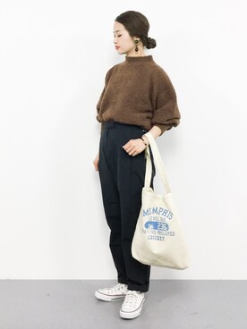 isaさん（レディース・155cm）の秋コーディネート