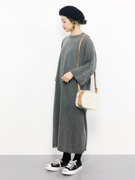 isaさん（レディース・155cm）の秋コーディネート