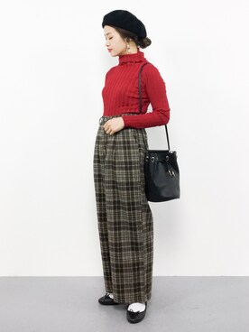 isaさん（レディース・155cm）の秋コーディネート