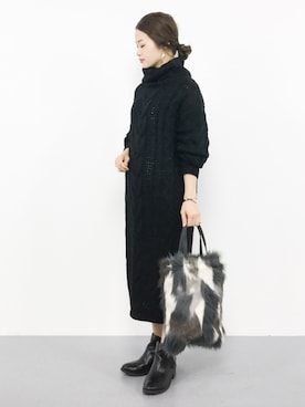 isaさん（レディース・155cm）の秋コーディネート