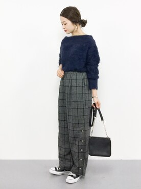 isaさん（レディース・155cm）の秋コーディネート