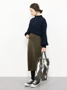 isaさん（レディース・155cm）の秋コーディネート