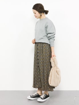 isaさん（レディース・155cm）の秋コーディネート